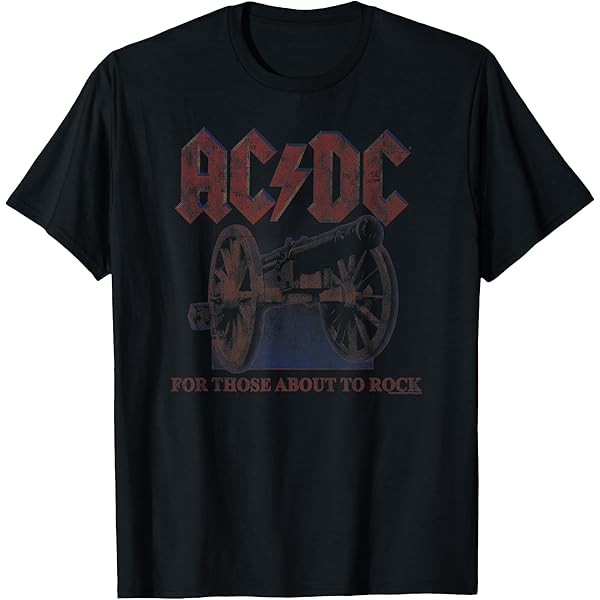 Amazon.com: AC/DC Let There Be Rock Tall T-Shirt, Black, XLT